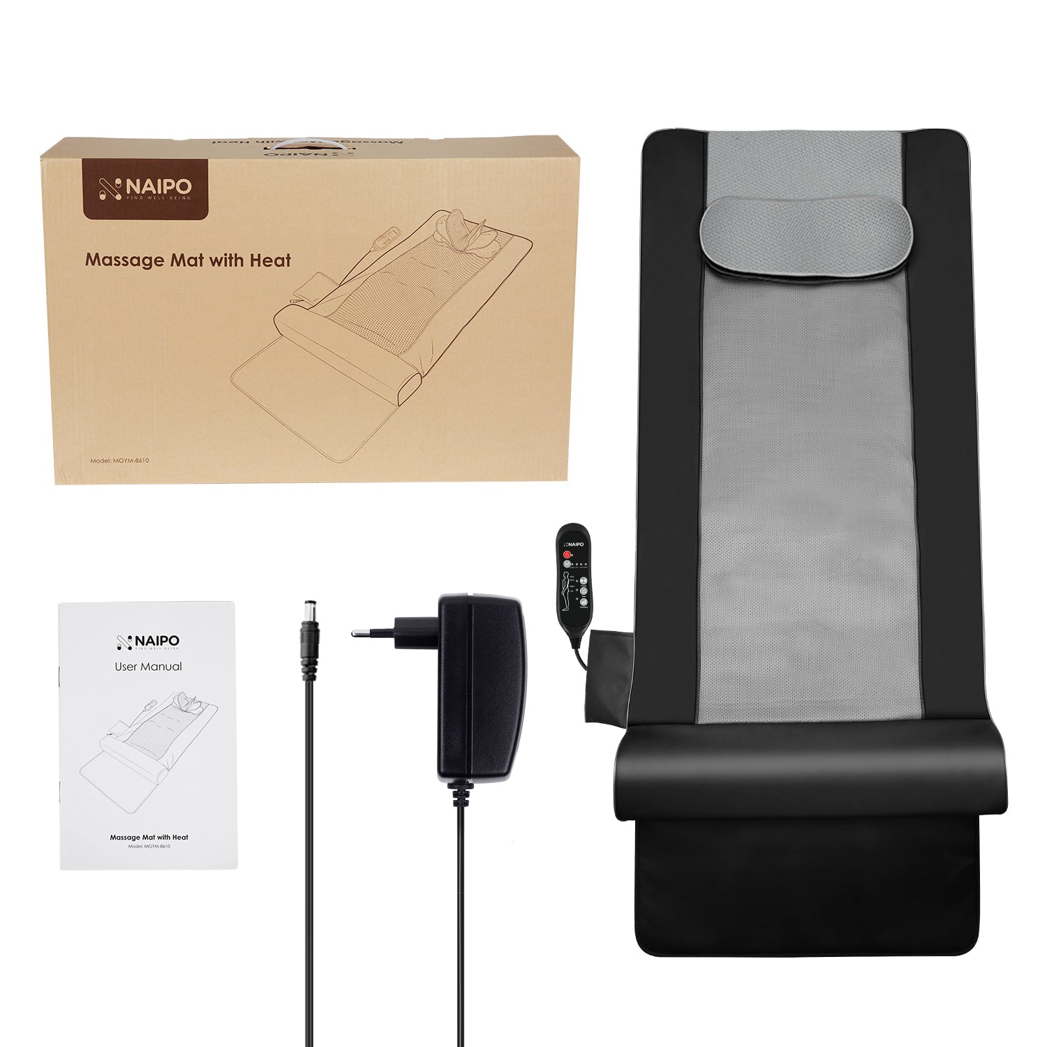 naipo-mgym-8610-portable-traction-air-yoga-mat-with-waist-heated-massage-446852