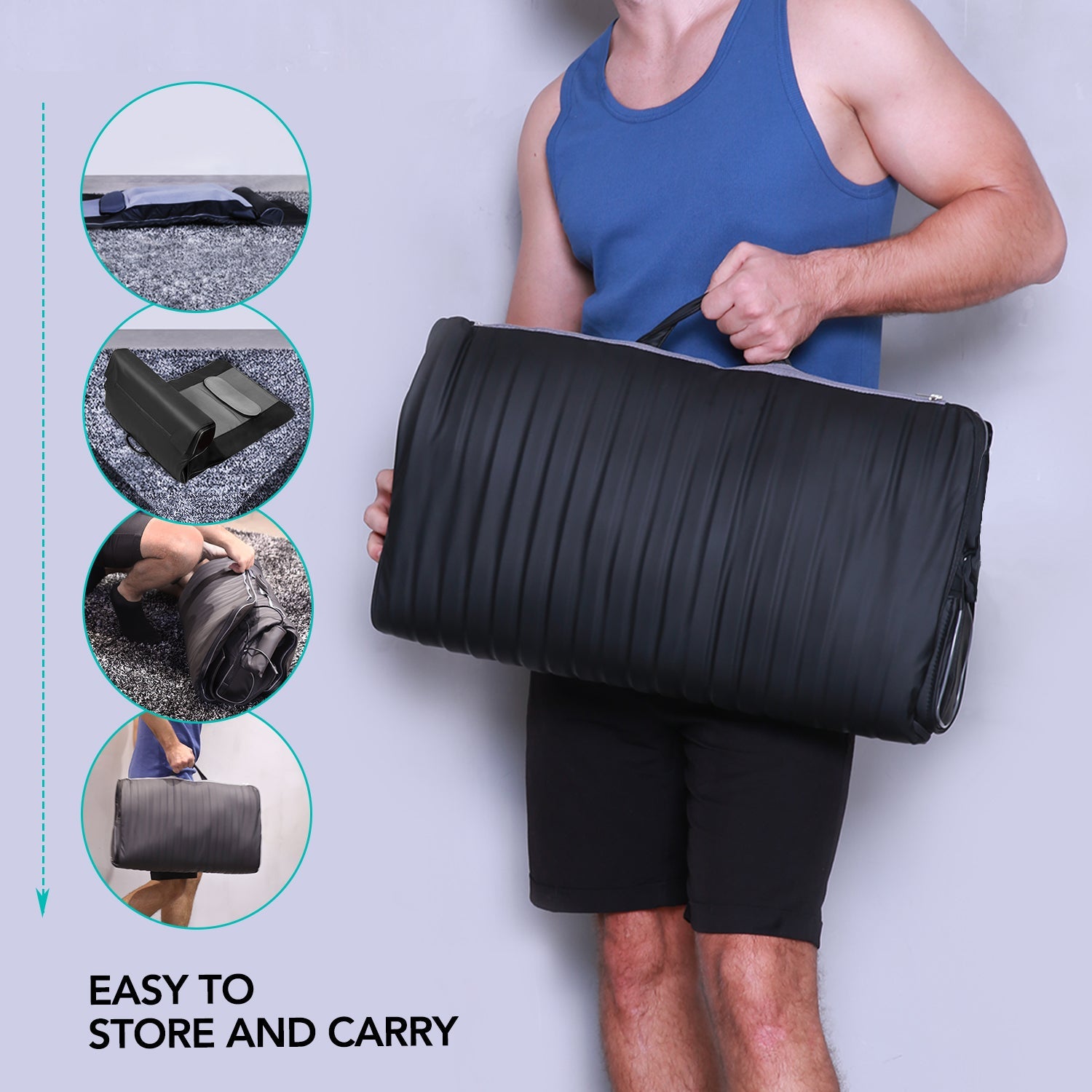 naipo-mgym-8610-portable-traction-air-yoga-mat-with-waist-heated-massage-794542